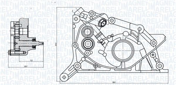 Помпа масляна Magneti Marelli 351516000089 ціна, від 97.86 USD